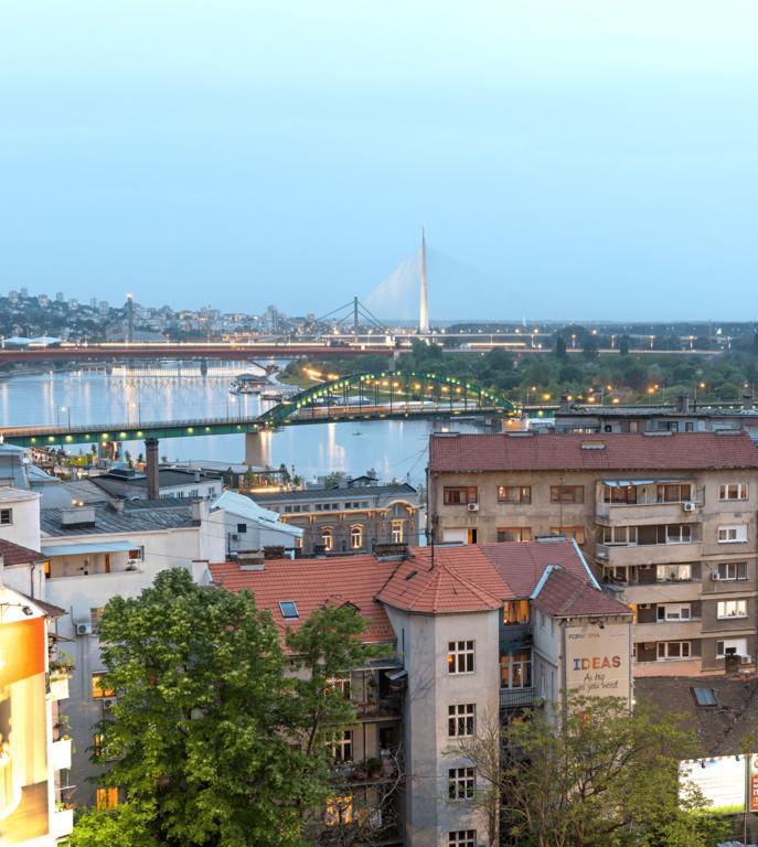 Vivio Luxury Apartment Belgrado Buitenkant foto